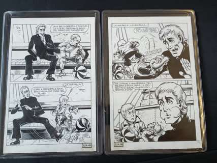 Romanini, Giovanni - 2 Original page - Alan Ford - Un Dì Così - 1979 | Catawiki