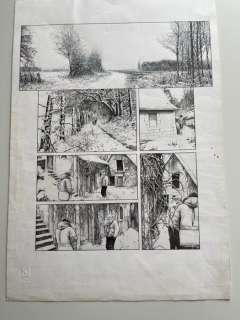 Sicomoro, Eugenio - 1 Original page - La porte au ciel | Catawiki