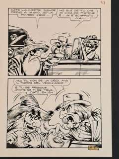 Magnus & Bunker - 1 Original page - Alan Ford: Intrigo a Monte Calvo - 1974 | Catawiki