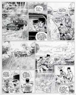 Bilal | Légendes d’aujourd’hui, planche n°17 Ã  l’encre… | Millon