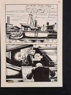 Magnus & Bunker - 1 Original page - Alan Ford - "L’Inghippo di Bubu" | Catawiki
