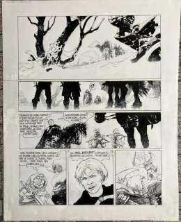 Reculé, Henri - 1 Original page - Castel Armer T1 - La Geste du Temple - 1994 | Catawiki