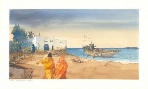 Joel Alessandra - Illustration originale : "Obock" - Je est un autre