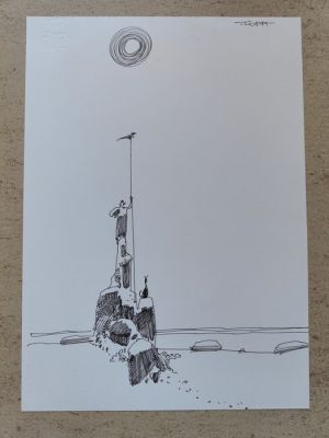 Toppi, Sergio - 1 Original drawing - Endless Hope - 2010 | Catawiki