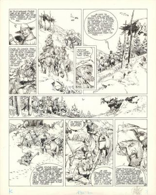 Michel Blanc-Dumont | Planche originale n°26 - Les Survivants de l’Ombre - Jonathan Cartland | Daniel Maghen