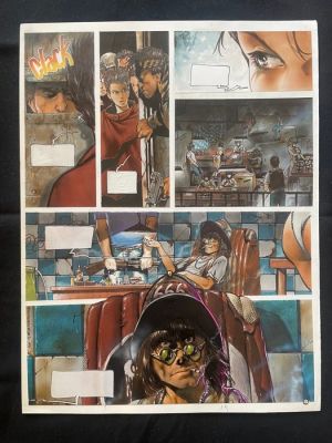 Frezzato, Massimiliano - Original colour page - Margot Queen of the Night - 1992 | Catawiki