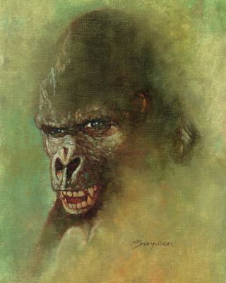 Sanjulian, Manuel Huile originale sur toile - King Kong – Hand Signed | Catawiki
