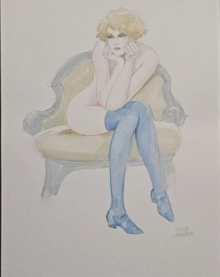 Follo, Leone - 1 Original colour drawing - Brooder | Catawiki