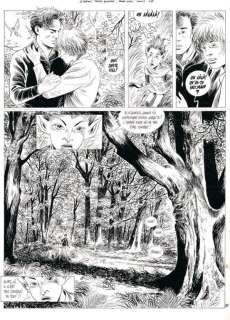 Servais - Planche originale Déesse blanche... | BDEnchères