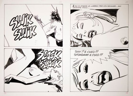 Gustavo Trigo - 30 Original page - La Signora che non voleva ma...