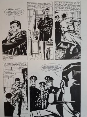 Palumbo, Giuseppe - 1 Original page - Diabolik - Ginko | Catawiki