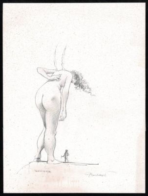 Bosschaert, Jan - 1 Original drawing - Recht uit de Bijbel | Catawiki