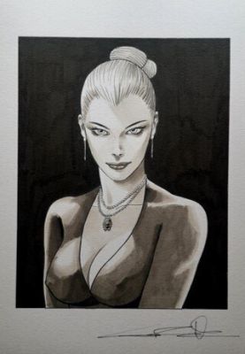 Candita, Giuseppe - 1 Original drawing - Unica - Eva Kant - 2023 | Catawiki