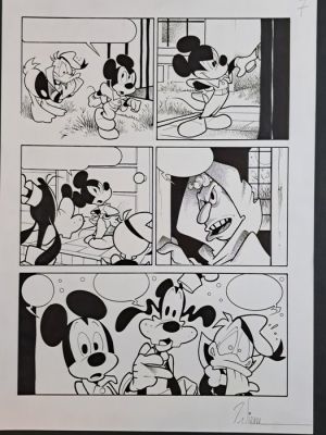 Vian, Roberto - 1 Original page - Topolino e il Ritorno degli Acchiappafantasmi - 2024 | Catawiki