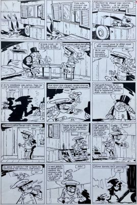 Remacle - 1 Original page - Bobosse - les Evadés de Trifouillis - 1957 | Catawiki