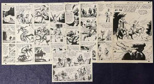 Russ Heath. Our Army at War. Original Story Art. | Weiss Auctions