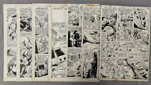 D.C. Comics Original Art (7) Pages. | Weiss Auctions