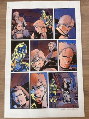 Cam Kennedy - 1 Original page - Star Wars, Dark Empire - #6 - 1996 | Catawiki