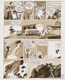 F’MURRR "Lili Few-Few" Pl. 6 Ã  l’encre, signée. 39,5 x 32 cm. Tartine | Aponem