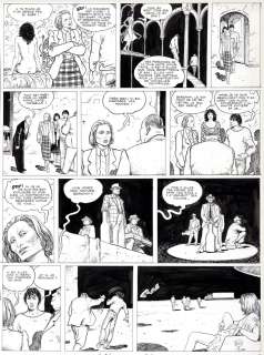 Manara | Giuseppe Bergman, planche n°6 Ã  l’encre de… | Millon
