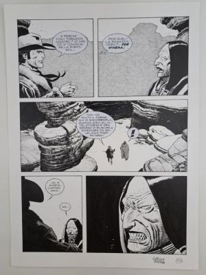 Breccia, Enrique - 1 Original page - Tex - Capitan Jack - 2016 | Catawiki