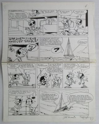 Attanasio, Dino - 1 Original page - Spaghetti | Catawiki