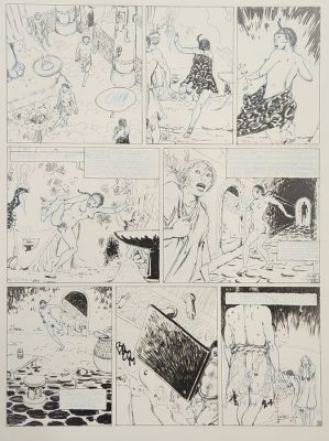 Michel Guillou - 1 Original page - Aryanne | Catawiki