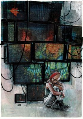 Continue Shopping | DEPARTMENT OF TRUTH #32 MARTIN SIMMONDS ORIGINAL COVER ART | Scott’s Collectables