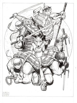 Foderà, Marco - 1 Original drawing - Teenage Mutant Ninja Turtles - 2025 | Catawiki