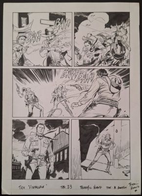 Volante, Frederic - 1 Original page - Tex - Color n. 22 - 2022 | Catawiki