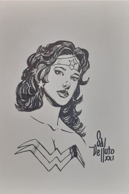 Sal Velluto - Original drawing - Wonder Woman - 2021 | Catawiki