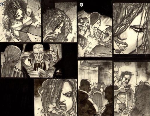 Simon Bisley - 2 Original page - 13 Coins - #6