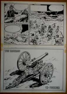 Studio Vandersteen | Originele pagina (p.23)  - Bessy  - Het wagengeweer  - (1969) | Catawiki