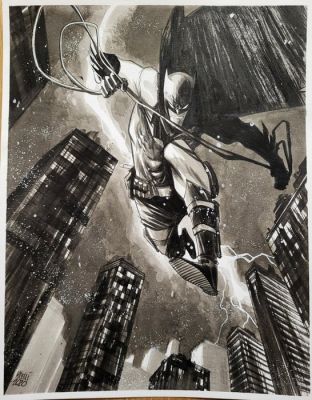 Alessandro Micelli - 1 Original drawing - Batman - 2020 | Catawiki
