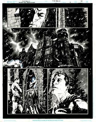 The Bat-Man: Second Knight #3 p.40 - Atmospheric World’s Finest! | Comic Book Art Gallery