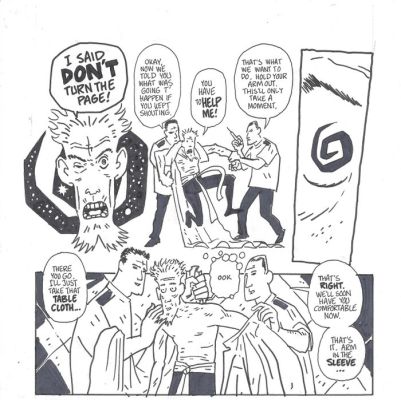 Grist, Paul - 1 Original drawing - Jack Staff - The Druid - 2001