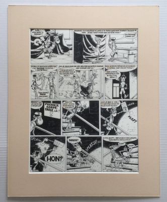 Devos, Jacques - 1 Original page - Génial Olivier - Intermezzo/Intermède - 1982 | Catawiki