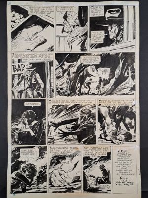 Breccia, Alberto - 1 Original page - El Cirque Tragico | Catawiki