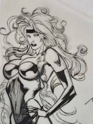 Castellini, Claudio - 1 Original preliminary drawing - X-Men: Jean Grey | Catawiki