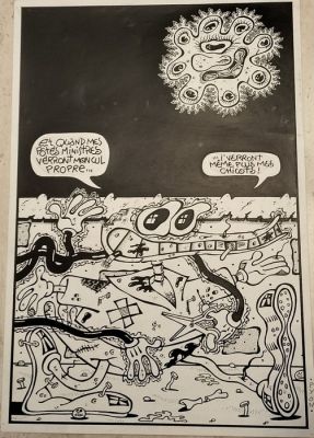 Pyon, Jacques & Schlingo, Charlie - 1 Original page - 1990 | Catawiki
