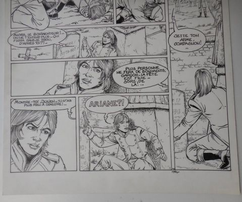 Legein, Pierre - 1 Original page - Dampierre T8 - Le trésor de la Guyonnière - 2000 | Catawiki