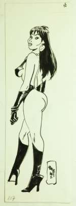 Bernet, Jordi | Original drawing â€œPin-upâ€ | Catawiki