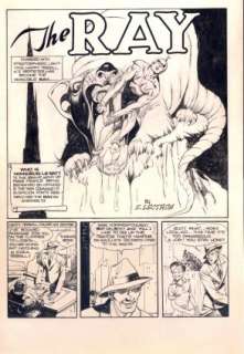 Fine, Lou - SMASH COMICS #31 Splash Page