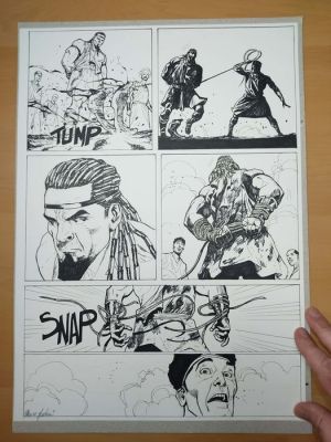 Foderà, Marco - 1 Original page - Martin Mystère - #389 "L’arma di Sansone" - 2022 | Catawiki
