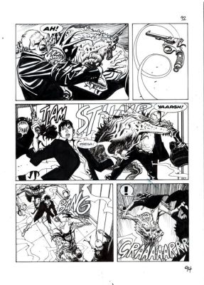 Mari, Nicola - 1 Original page - Dylan Dog Speciale #23 - "L’angelo caduto" - 2009 | Catawiki