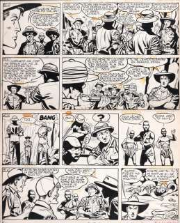 Hubinon - Lot 530 - Tiger Joe, planche n°42 (numérotée 87) à…