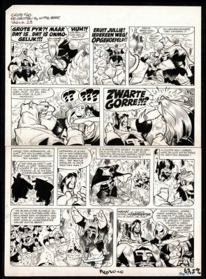Matena, Dick - 1 Original page - Grote Pyr - De grotten van de Witte Beer - 1971 | Catawiki