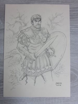 Marini, Enrico - 1 Original drawing - Les aigles de Rome - Marcus - 2026 | Catawiki