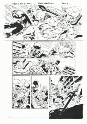 Manuel Garcia & Bit - 1 Original page - Captain Midnight - #22 Page 5