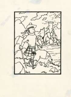 Tintin / L’île noire Dessin original | Phoenix Auction
